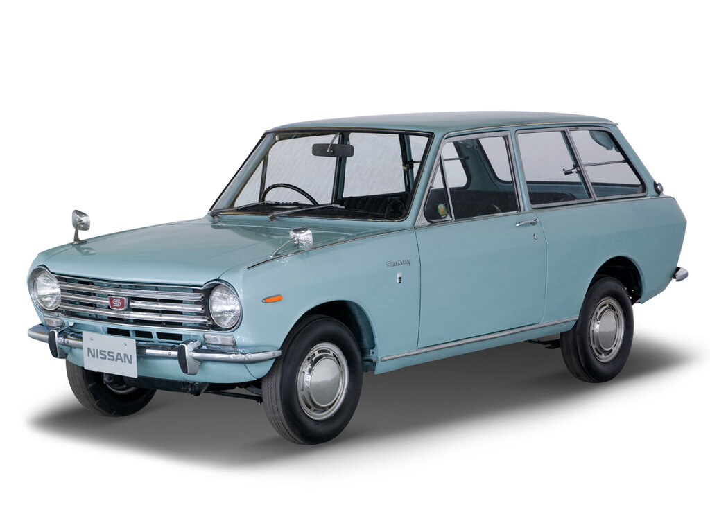 Nissan Sunny (VB10) 1 поколение, рестайлинг, универсал (07.1967 - 12.1969)